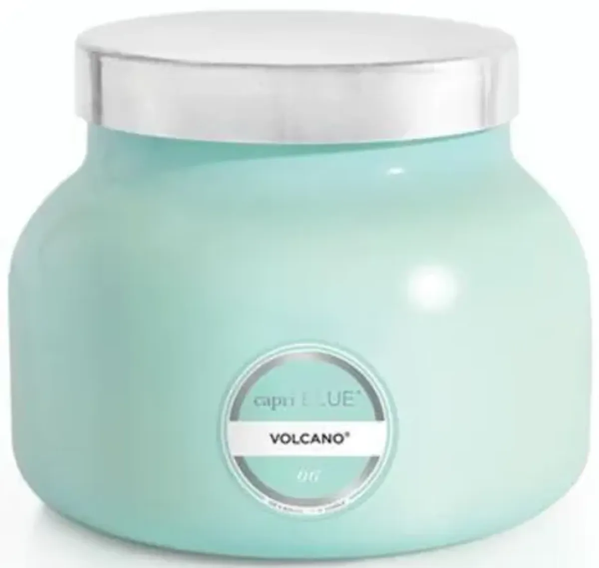 Aqua Volcano 19oz Candle Jar 85Hrs 5"W X 4"H