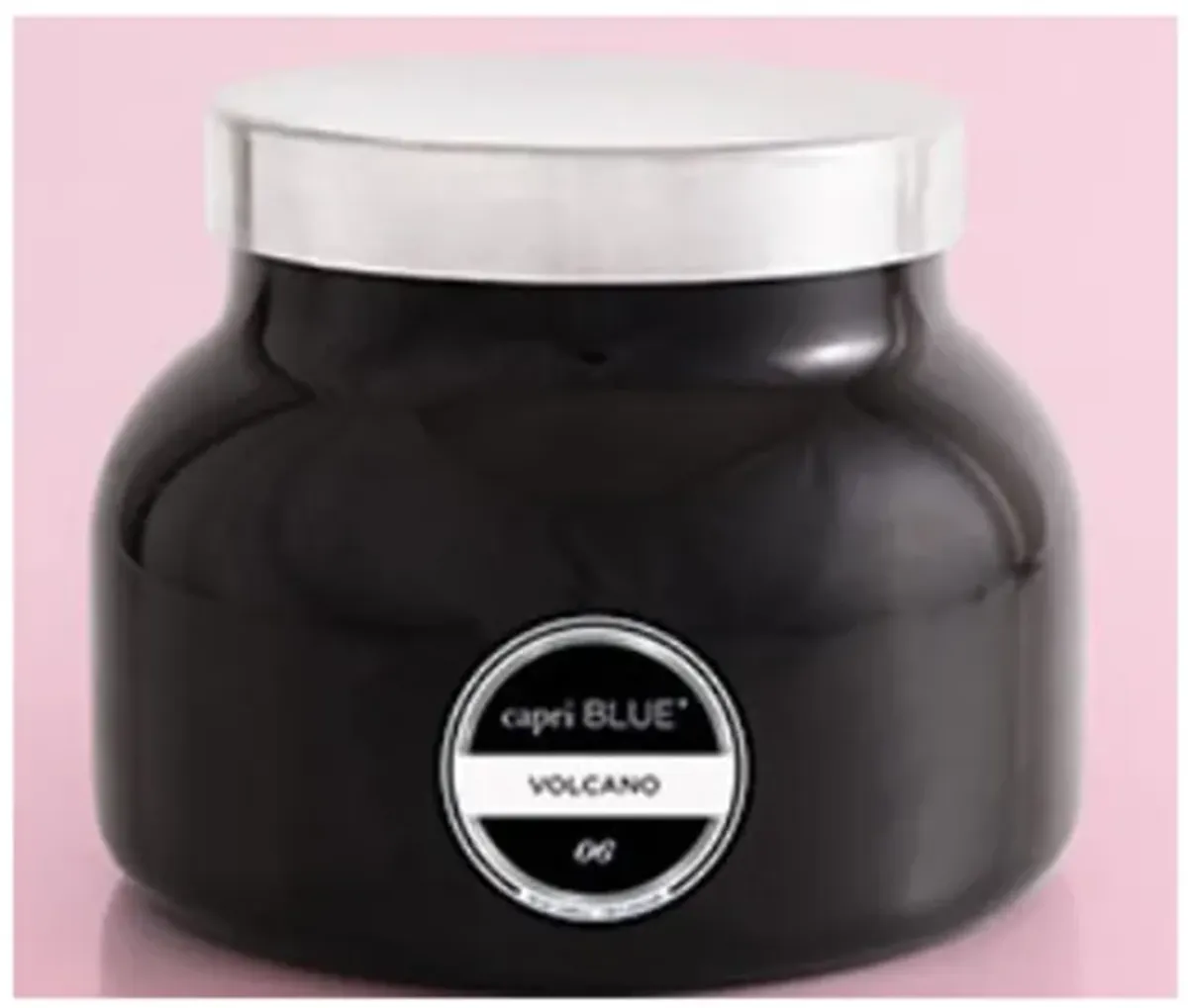 Black Volcano 19oz Candle Jar 85Hrs 5"W X 4"H