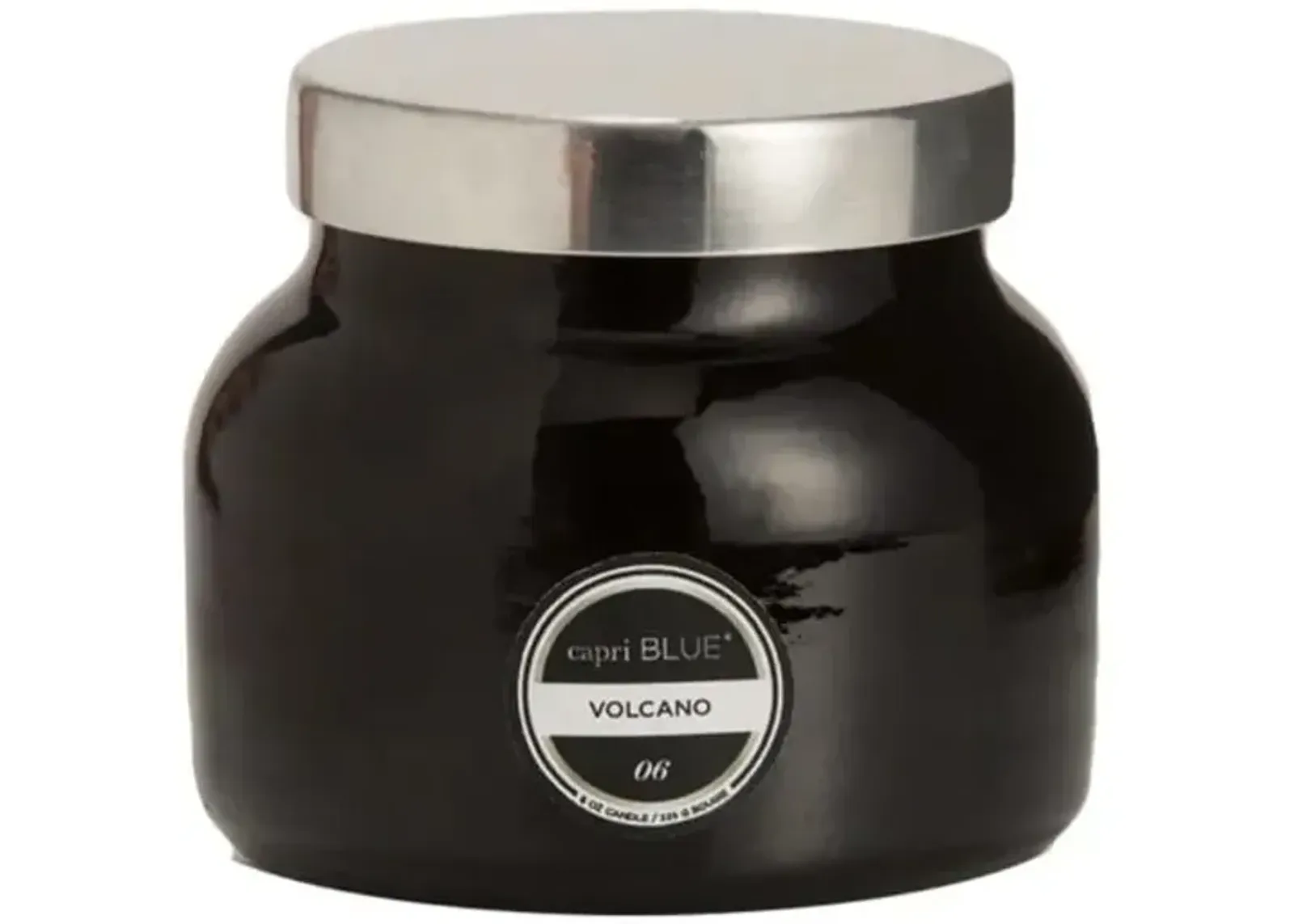 Black Volcano 19oz Candle Jar 85Hrs 5"W X 4"H