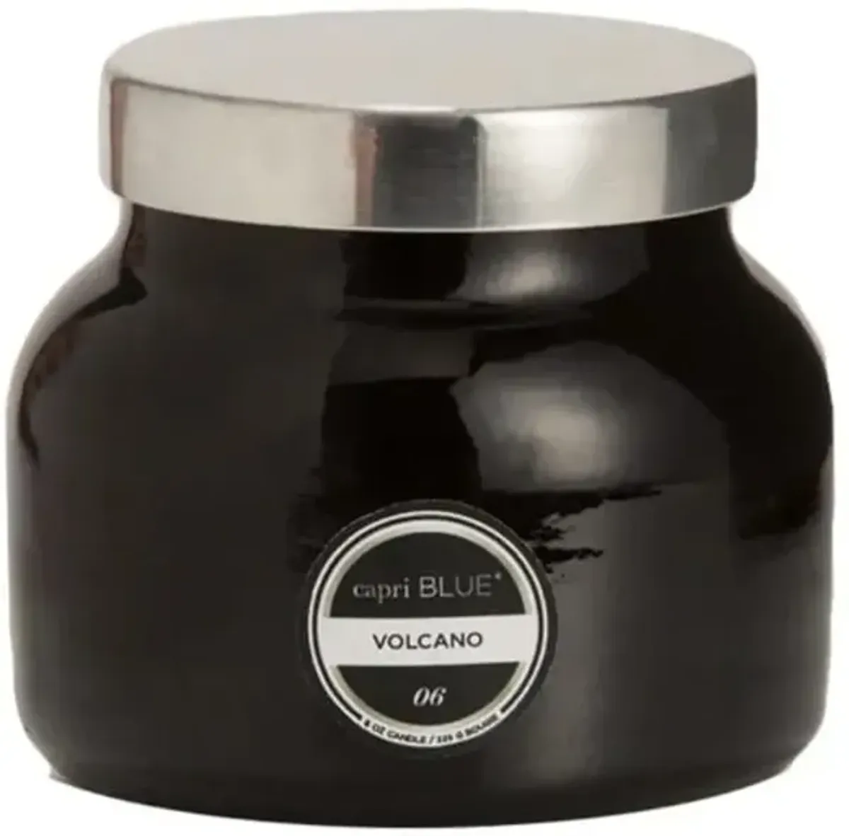 Black Volcano 19oz Candle Jar 85Hrs 5"W X 4"H