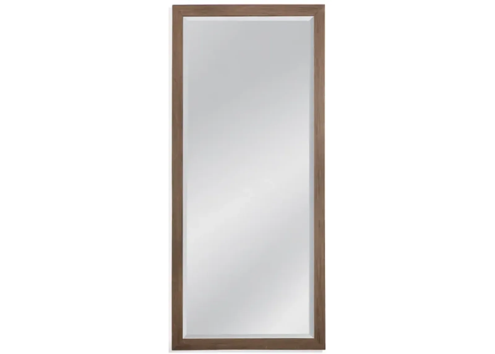 Weathered Barn Beveled Leaner Mirror 35"W x 77"H