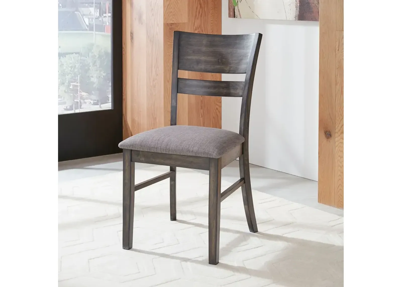 Last One! Anglewood Upholstered Side Chair