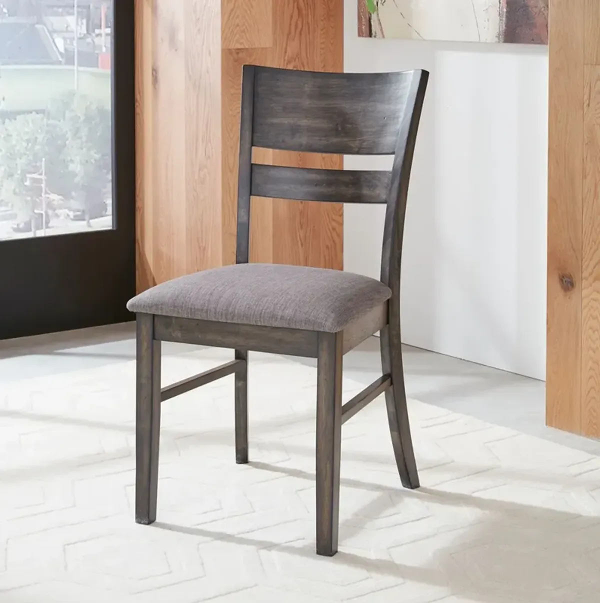 Last One! Anglewood Upholstered Side Chair