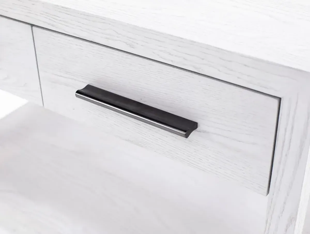 Modern Two Drawer Nightstand