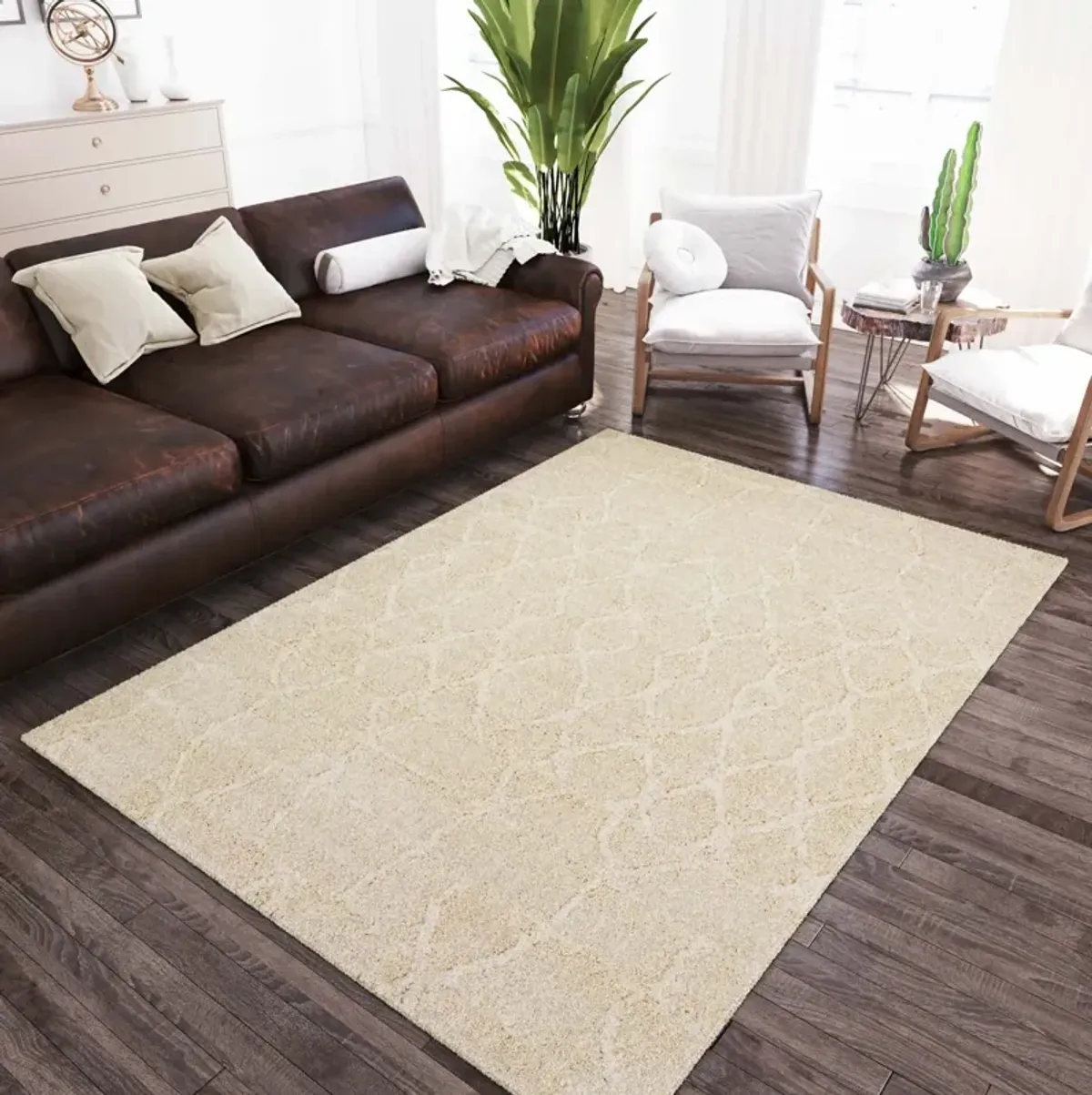 Marquee Ivory Area Rug 8'W x 10'L