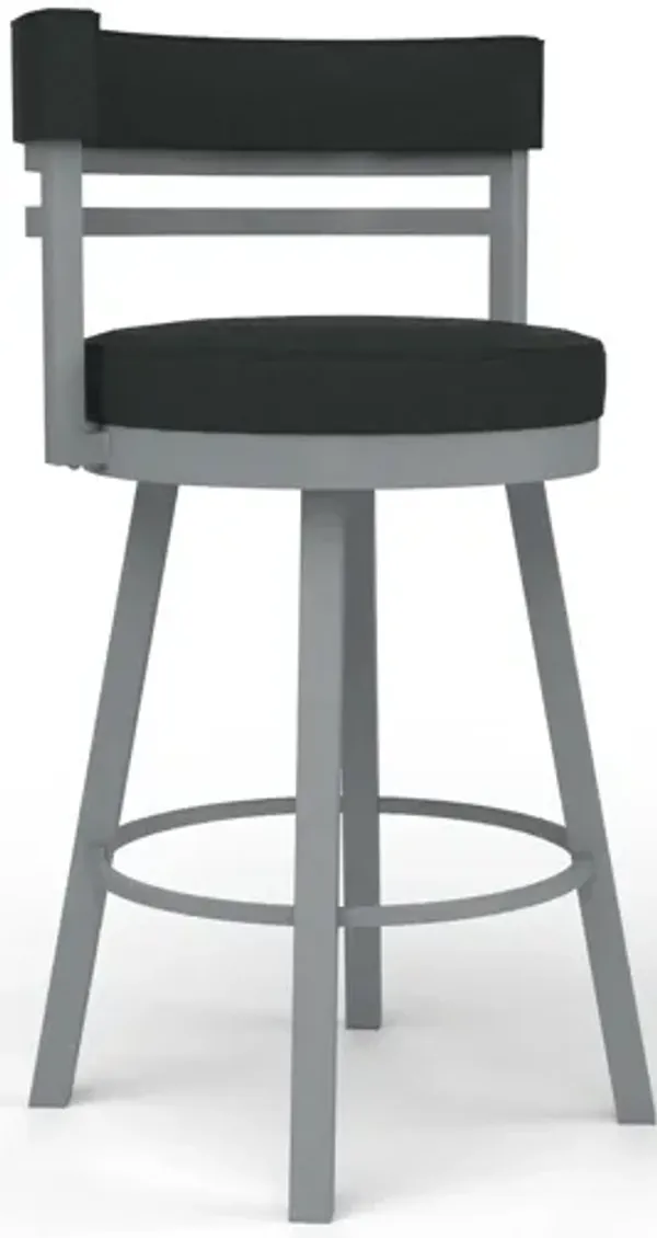 Ronny 26" Swivel Bar Stool - 57 Metallo / DA Ink