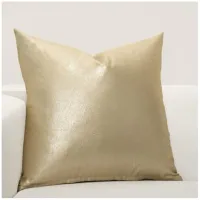 Rendezvous Golden Pillow With Zipper 18"W x 18"H