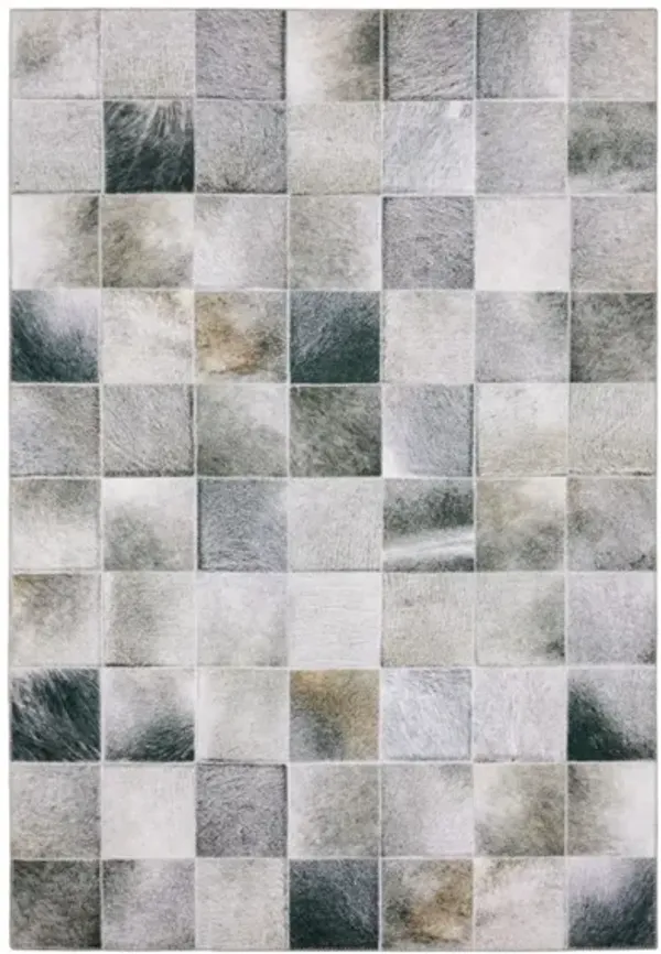 Myers Park Squares Area Rug 7'8"W x 10'L