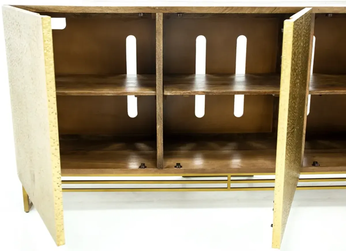 Grand Luxe Gold 69" Console