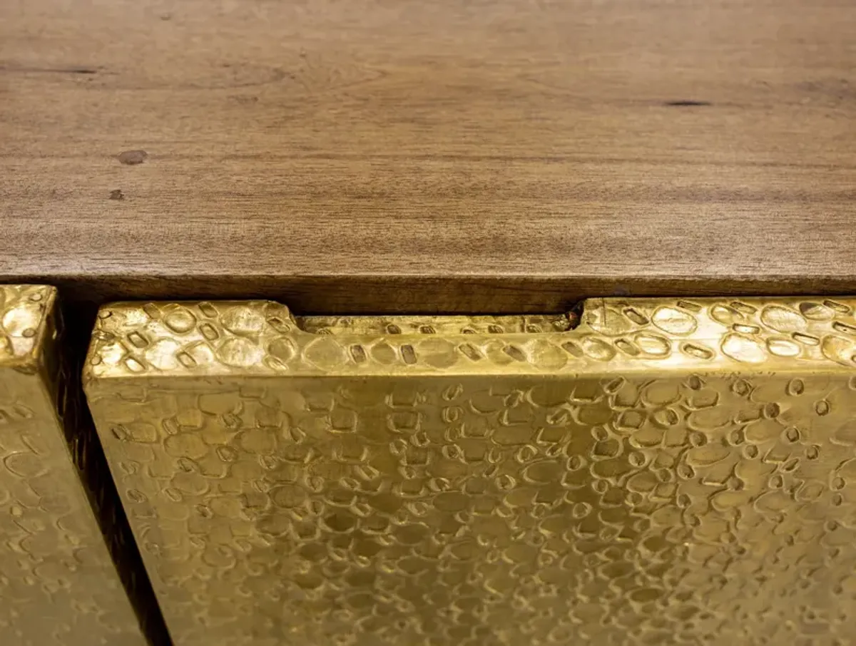 Grand Luxe Gold 69" Console