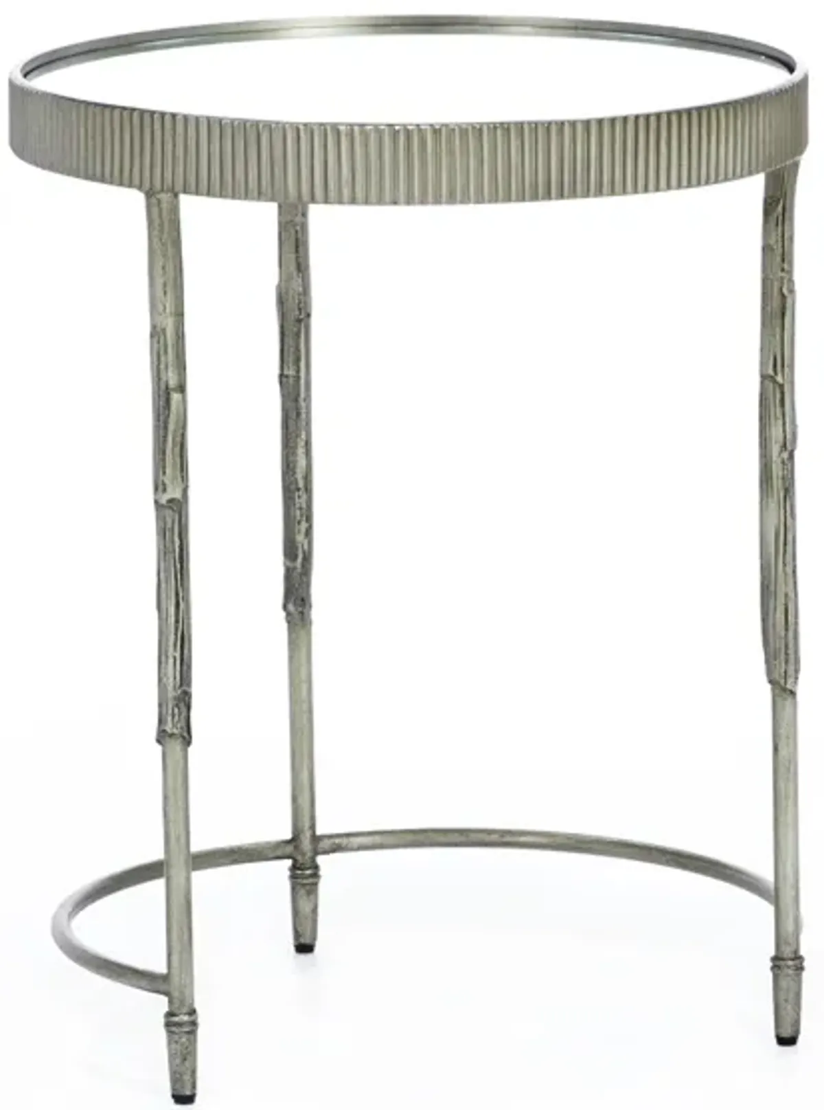 Grand Luxe Silver Nesting Tables