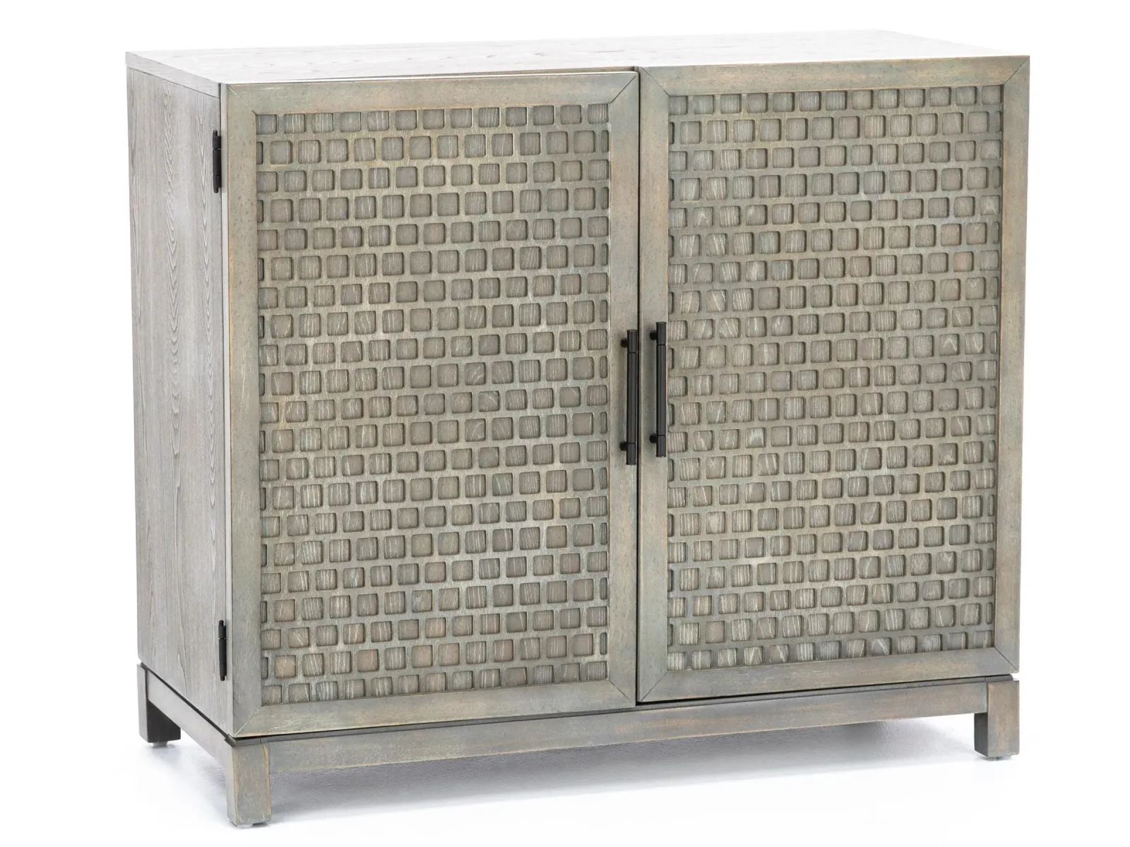 Grand Luxe Soft Gray Cabinet