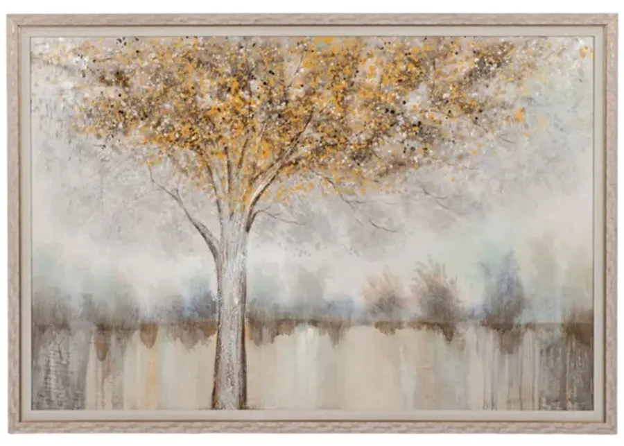 Trees Multi Framed Oil Painting 65"W x 45"H