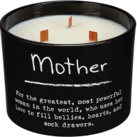 Mother Lavender Candle 3.5"W x 4.5"H