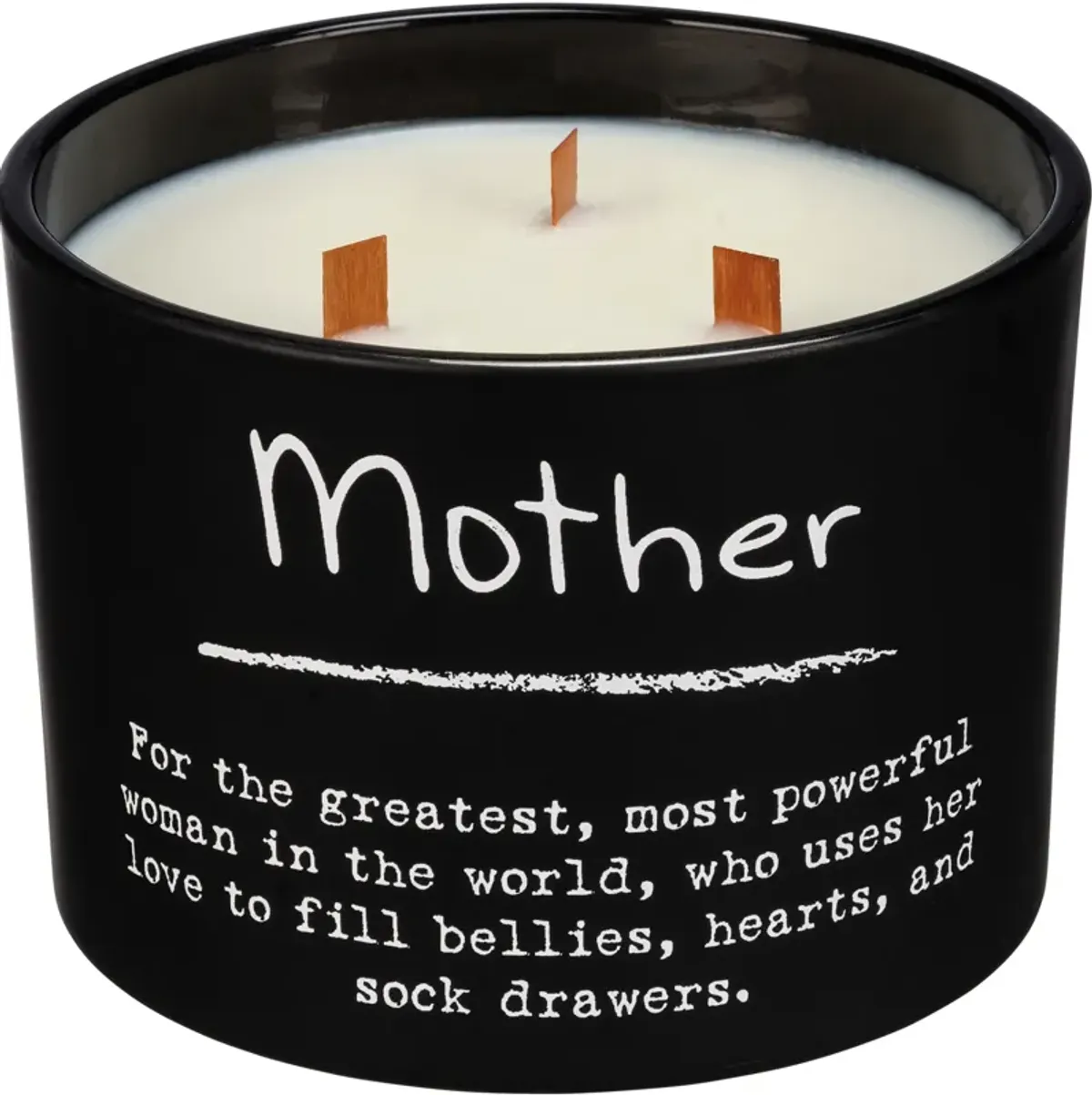 Mother Lavender Candle 3.5"W x 4.5"H