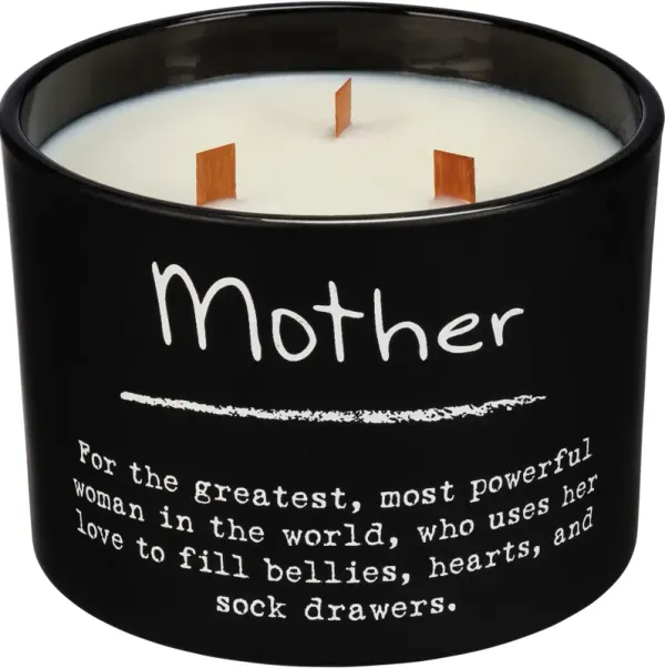 Mother Lavender Candle 3.5"W x 4.5"H