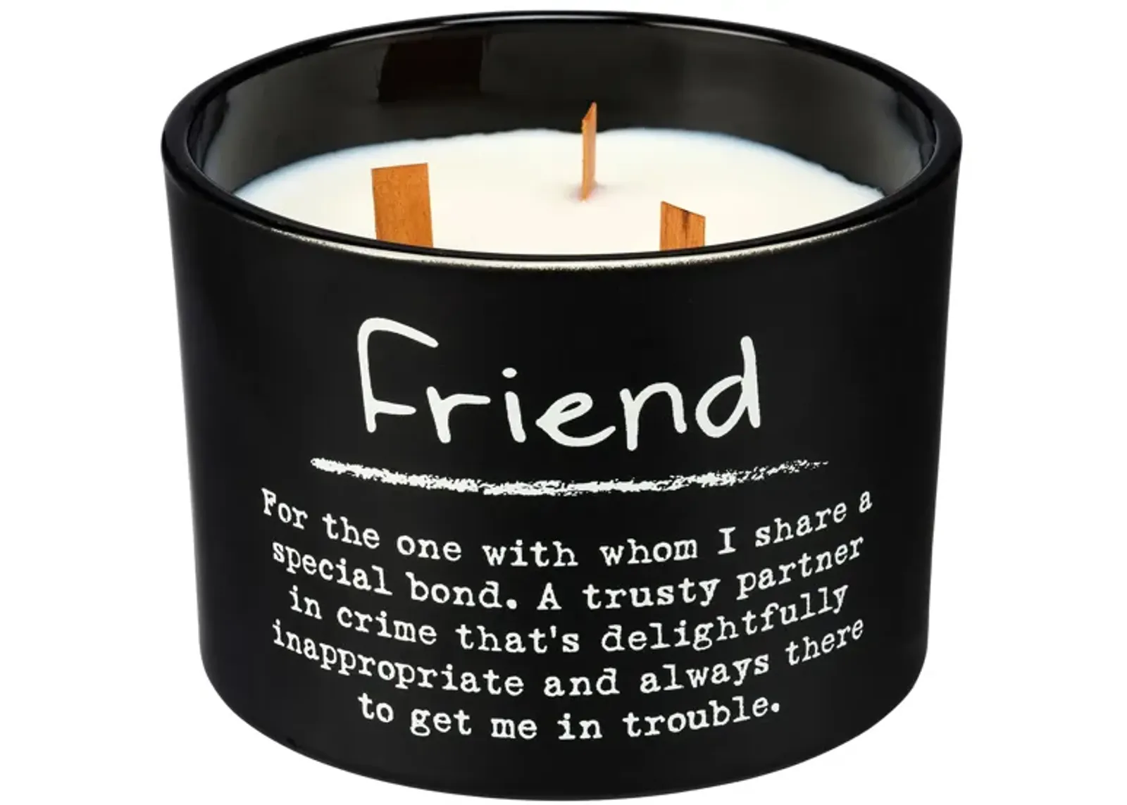 Friend Sea Salt Candle 3.5"W x 4.5"H