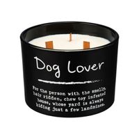 Dog Lover Sea Salt Candle 3.5"W x 4.5"H