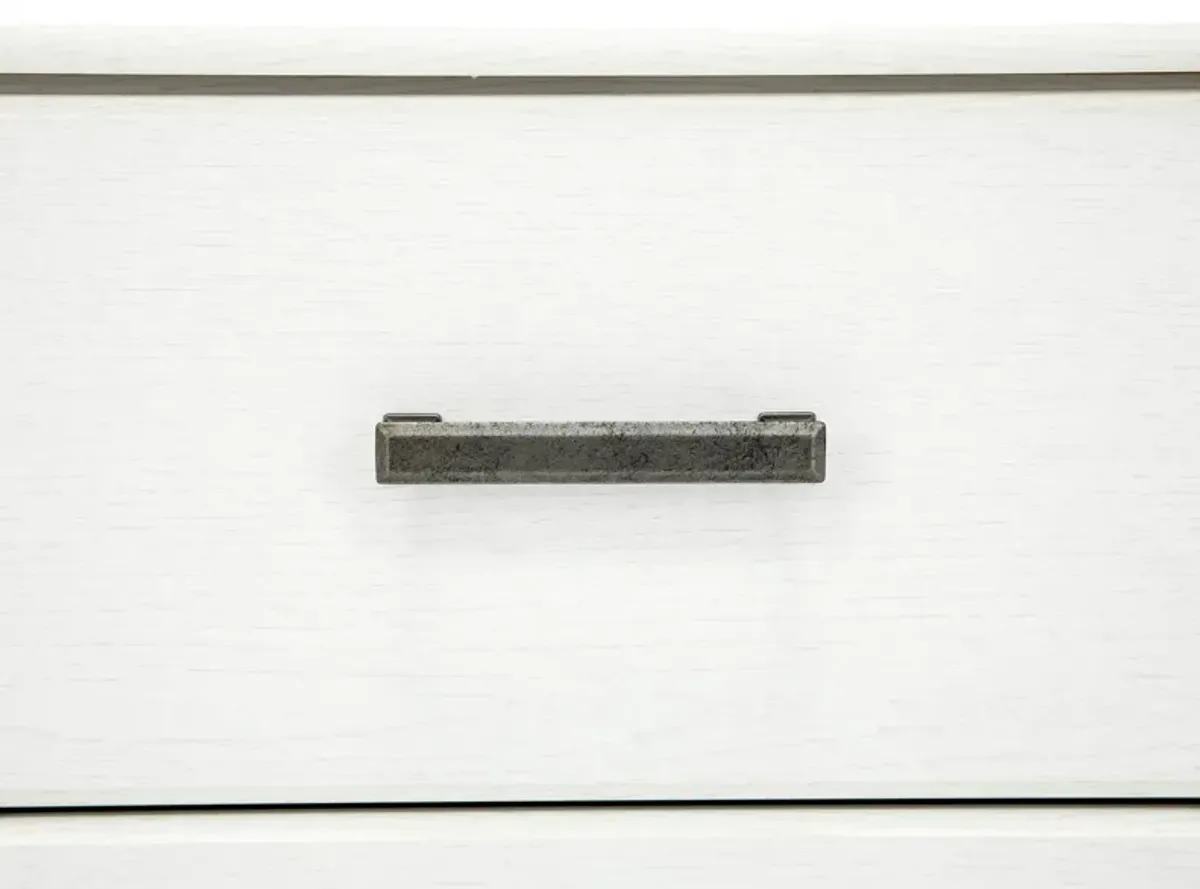 Essentials Nightstand, White