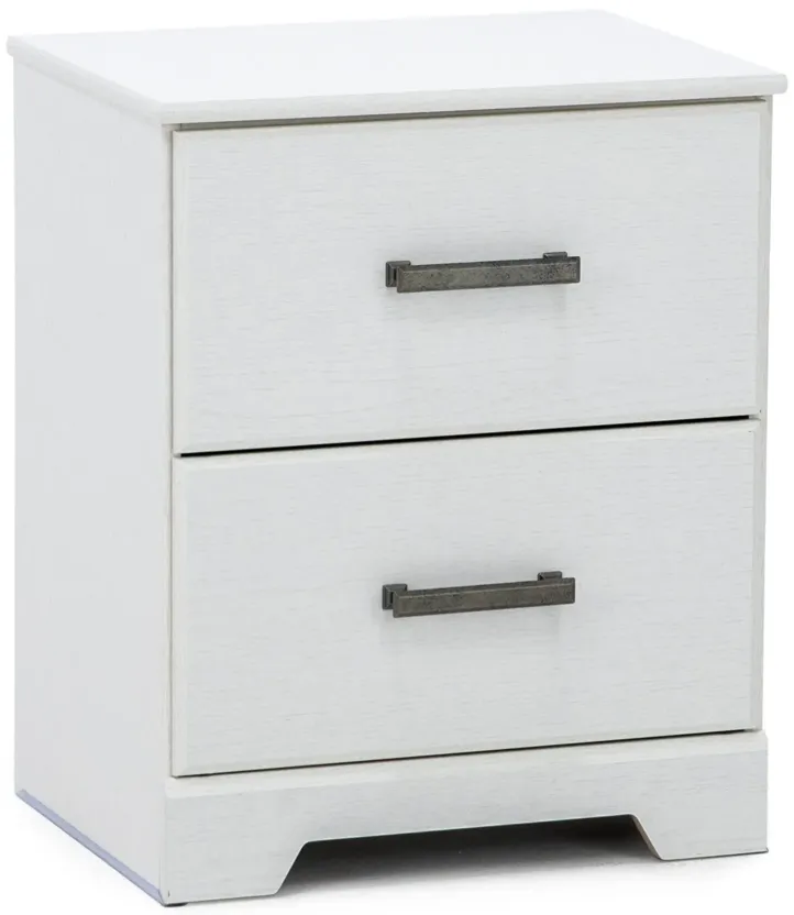 Essentials Nightstand, White