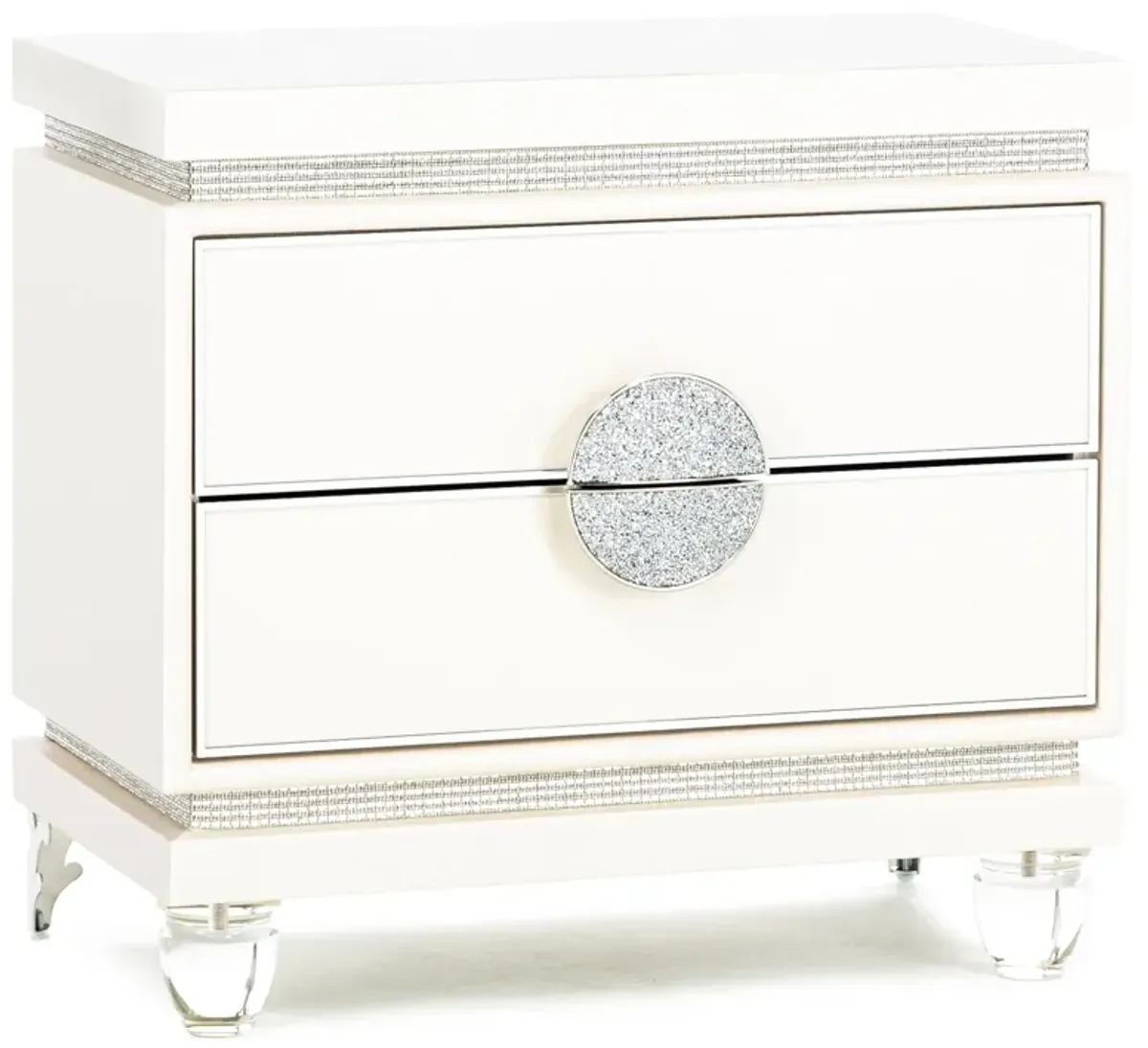 Michael Amini Glimmering Heights Nightstand