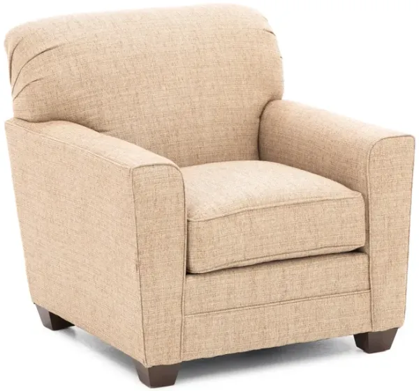 Amy Flair Arm High Tight Back Chair In Sangria