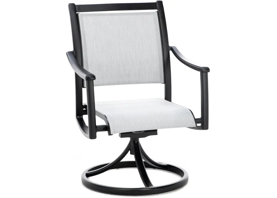 Stratford Sling Swivel Rocker Chair