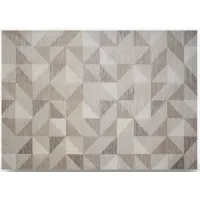 Prism Textured Taupe 7'10"X 10' Patio Area Rug