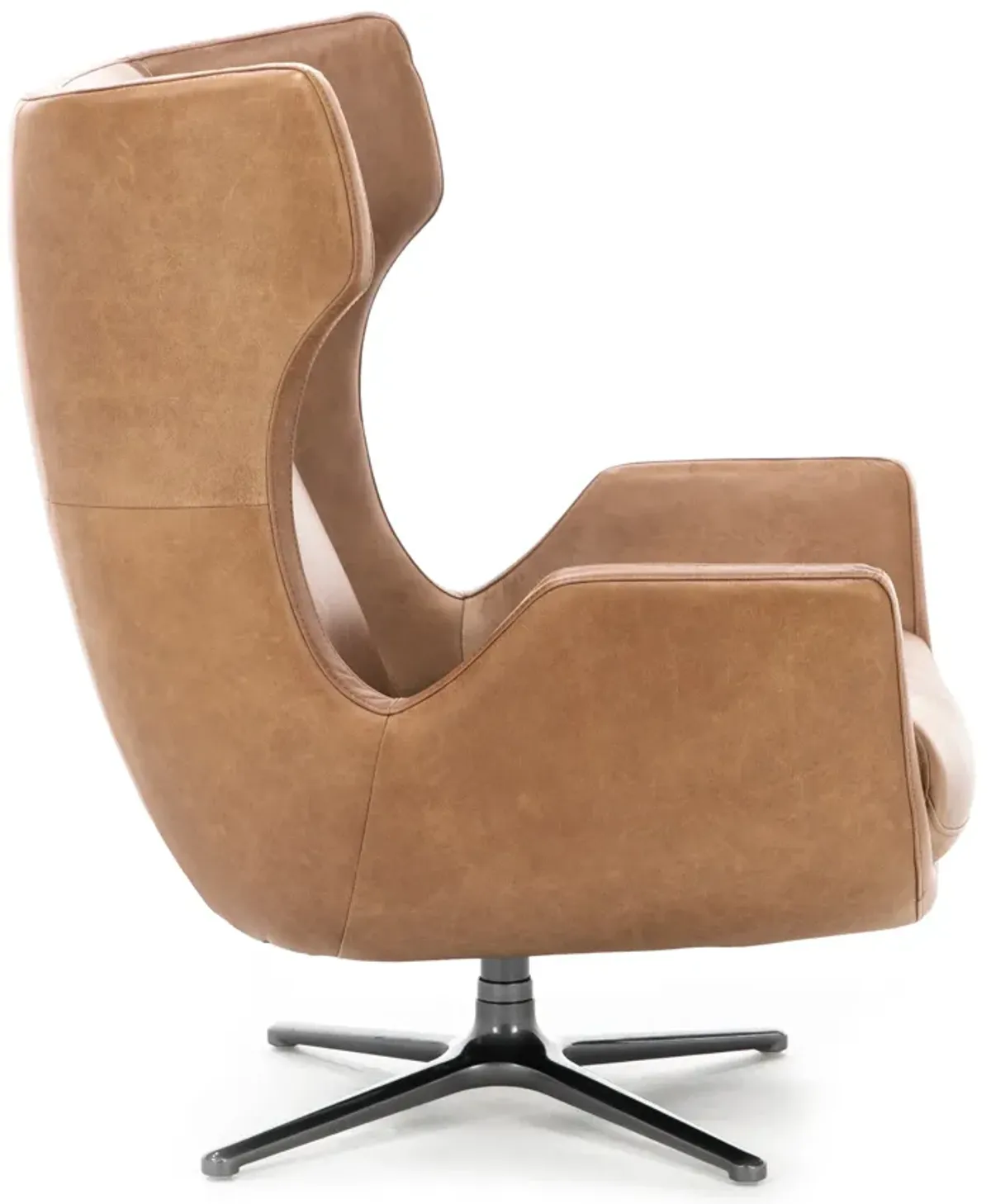 Stark Leather Swivel Chair