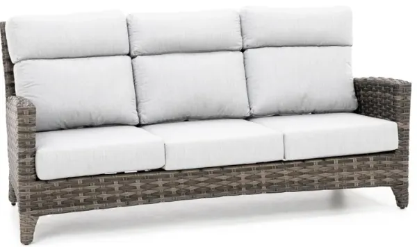 Grand Stafford Sofa in Husk with Canvas Granite Cushion