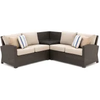 Cabo 3-pc Sectional With Toss Pillows