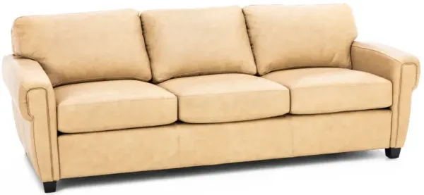 Sacramento Leather Large Key Arm Sofa