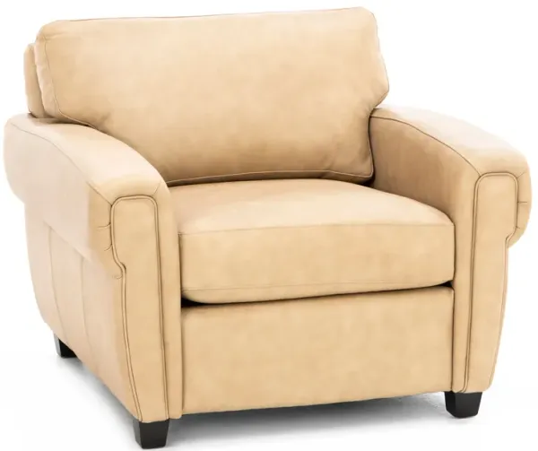 Sacramento Leather Large Key Arm Chair