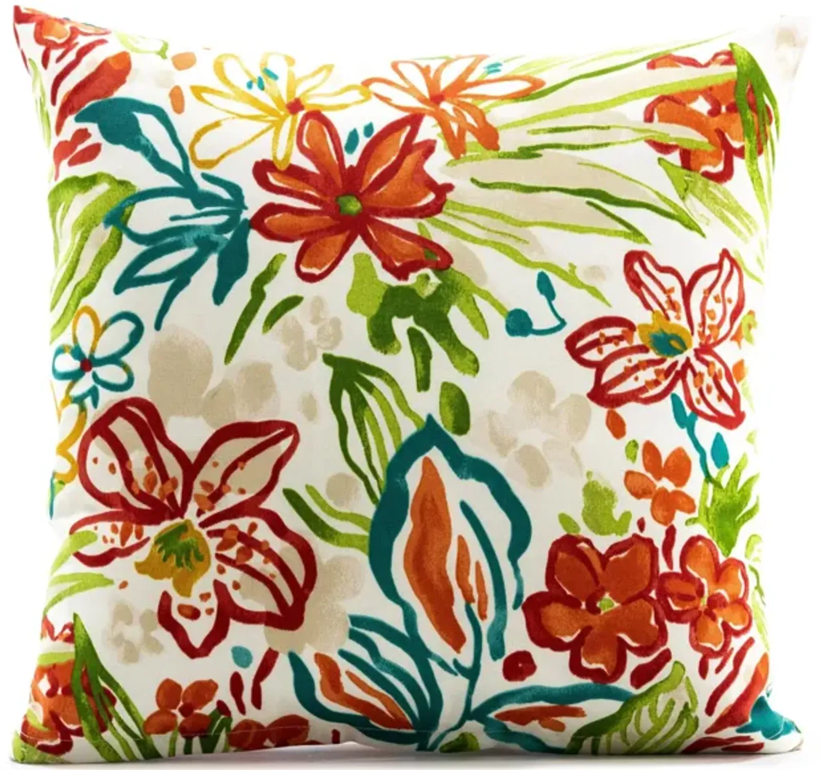 Palm Island Solarium Outdoor Pillow 16"W x 16"H