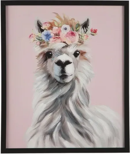 Josie Llama Wall Art 20"W x 24"H