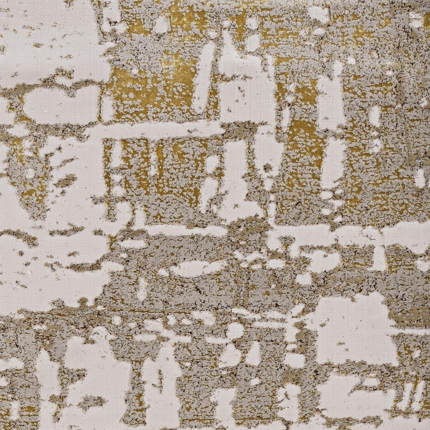 Lucy Ivory/Gold Area Rug 5'3"W x 7'7"L