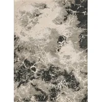 Lucy Silver Area Rug 5'3"W x 7'7"L