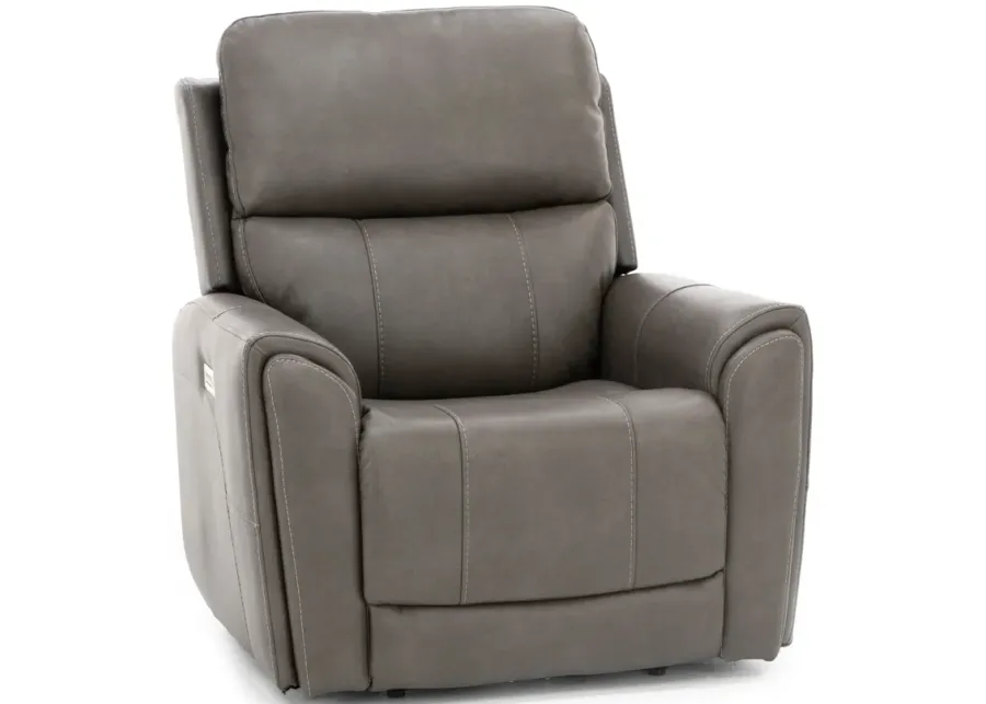 Capriccio Fully Loaded Recliner in Smoke