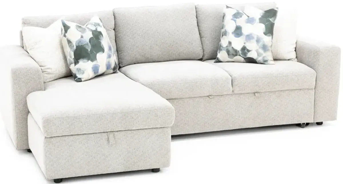 Daphne 2-Pc. Sectional With Sleeper