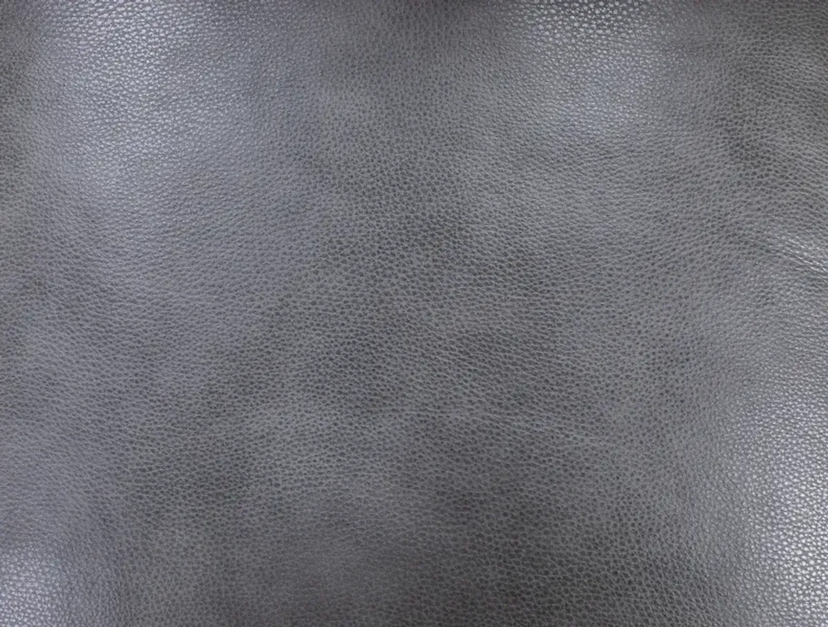 Naomi Leather Sofa in Charcoal