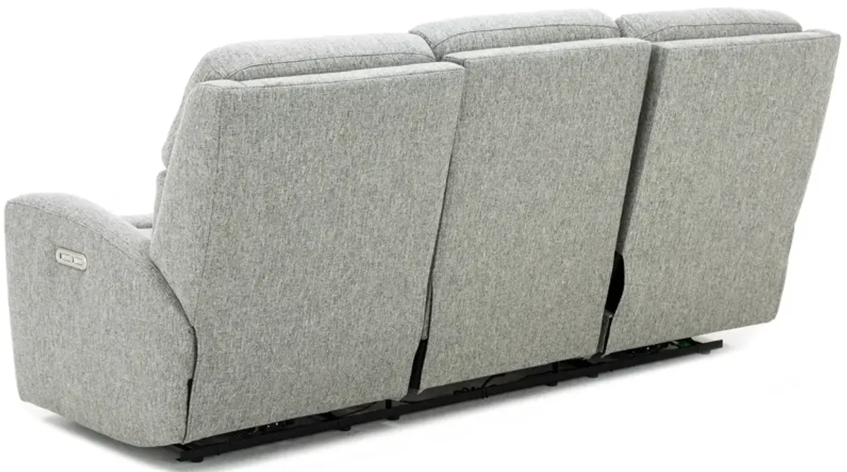 Catalina Power Headrest Reclining Sofa in Slate