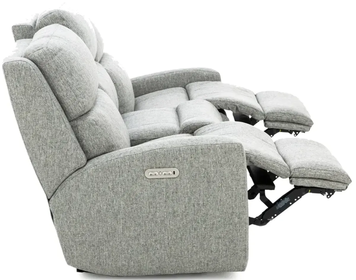 Catalina Power Headrest Reclining Sofa in Slate