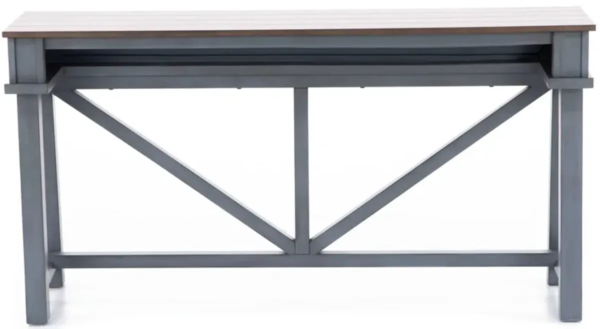 Harbor Denim Console Bar Table