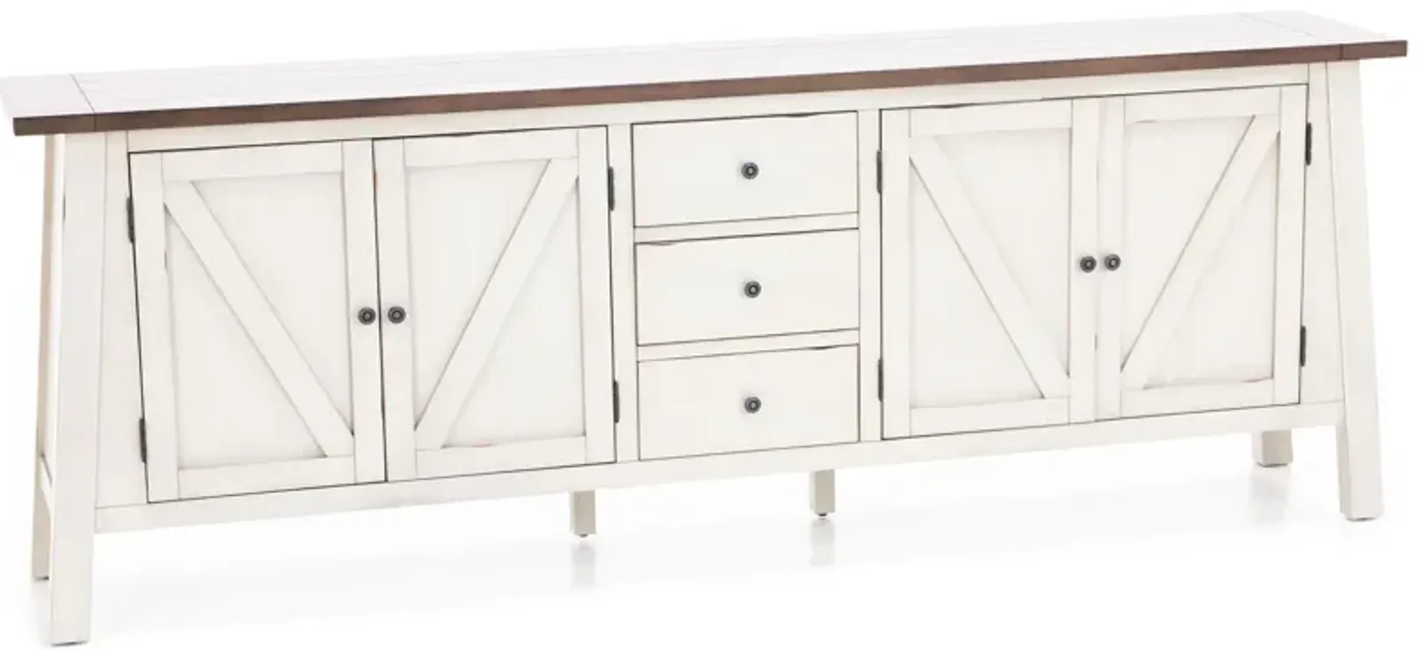 Harbor 96" Prairie White Console