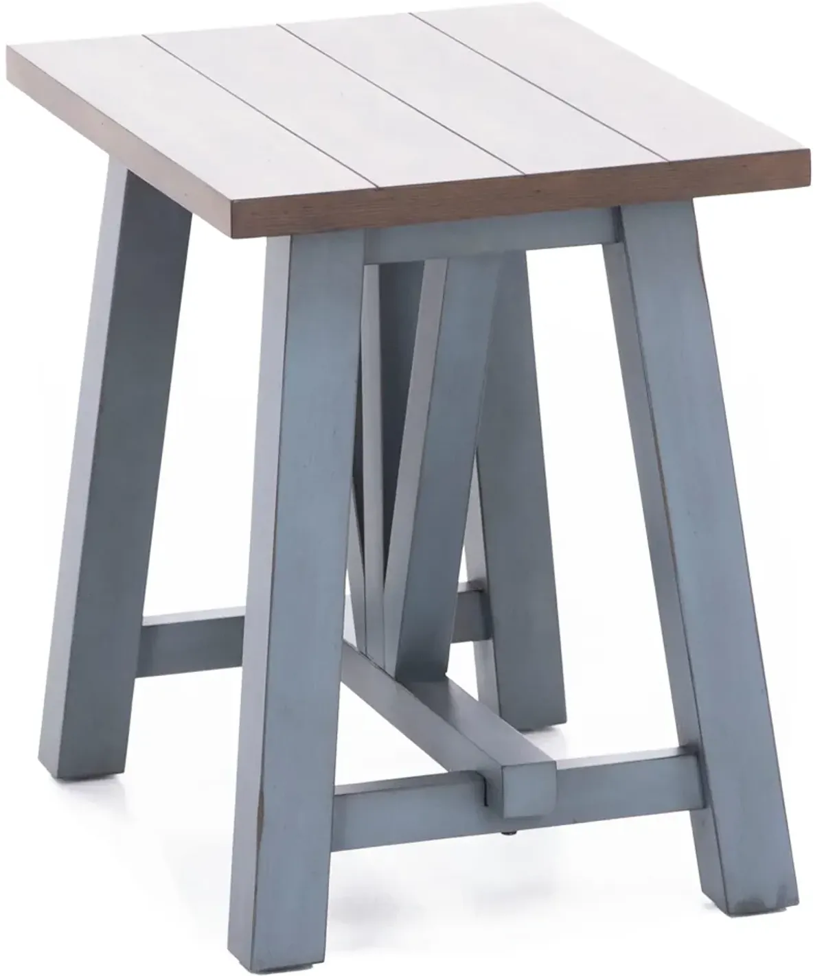 Harbor Denim Chairside Table