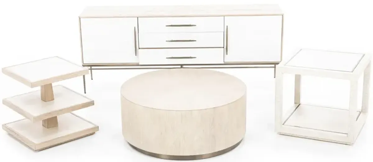 Cascade Square End Table