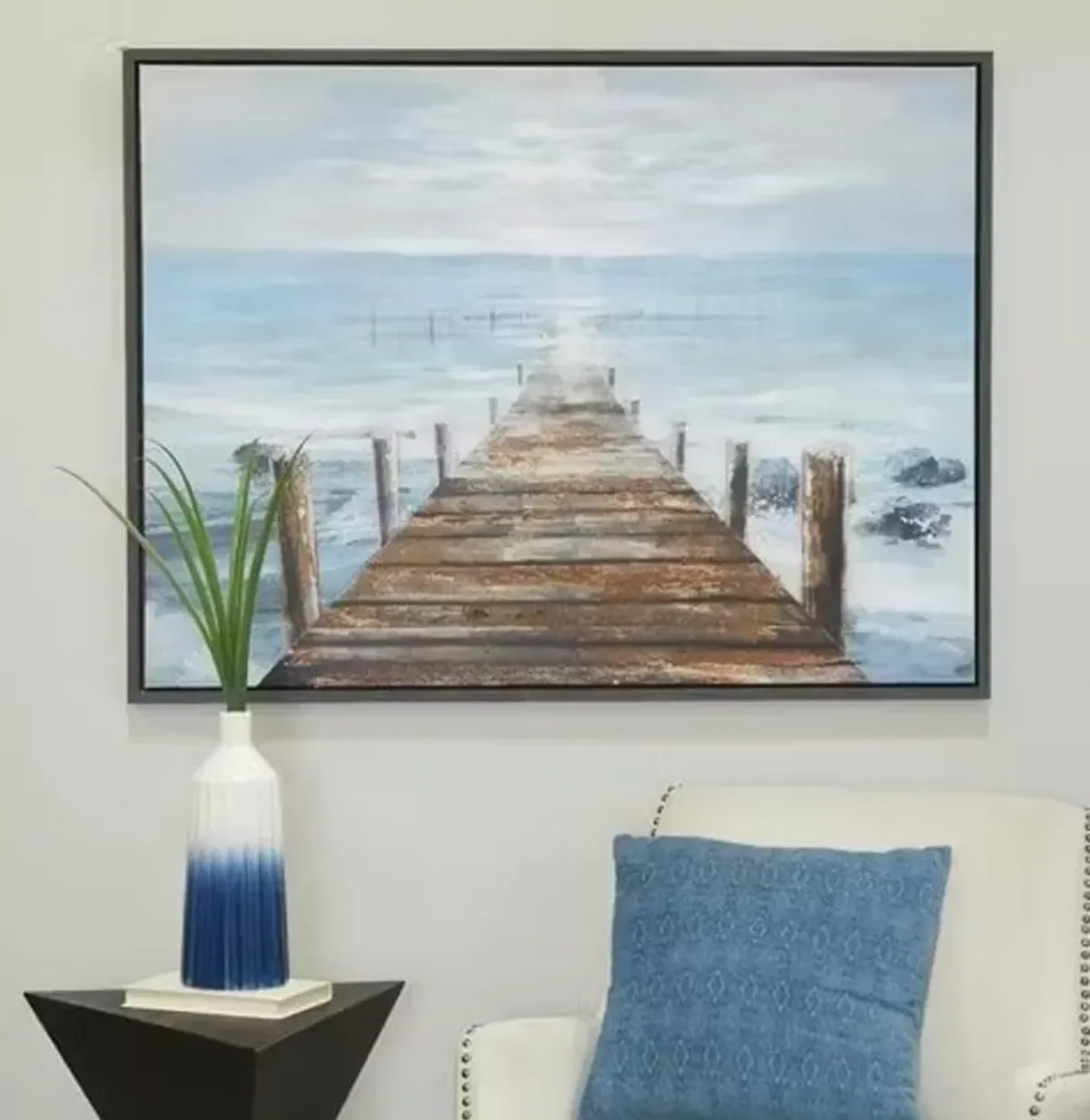 Pier In The Sun Wall Décor 36"W x 47"H