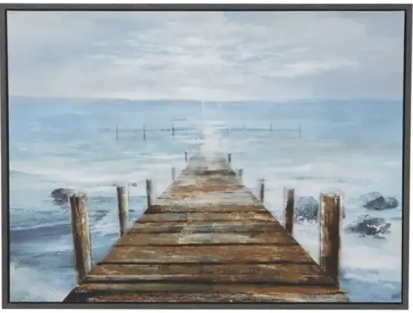 Pier In The Sun Wall Décor 36"W x 47"H