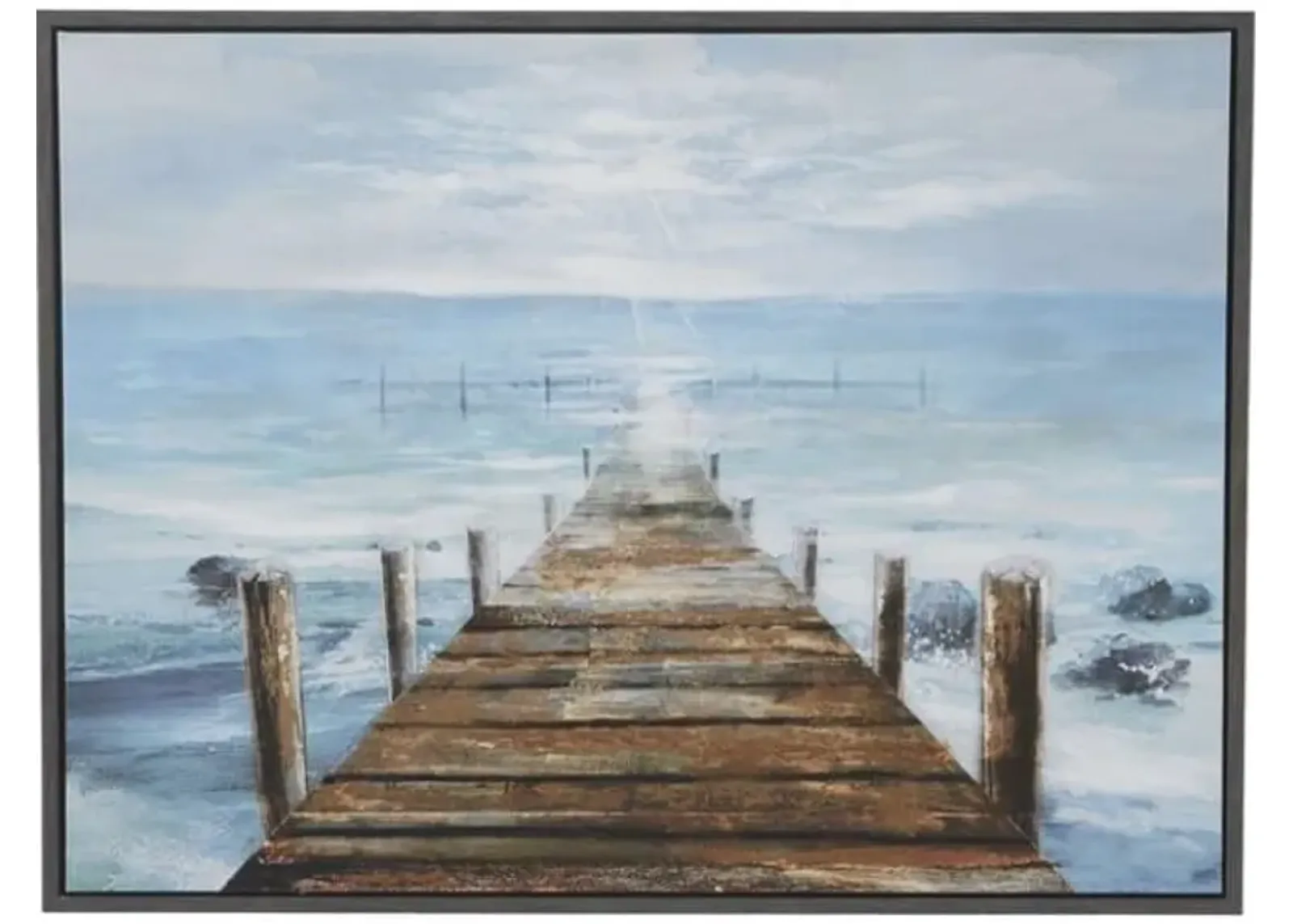 Pier In The Sun Wall Décor 36"W x 47"H