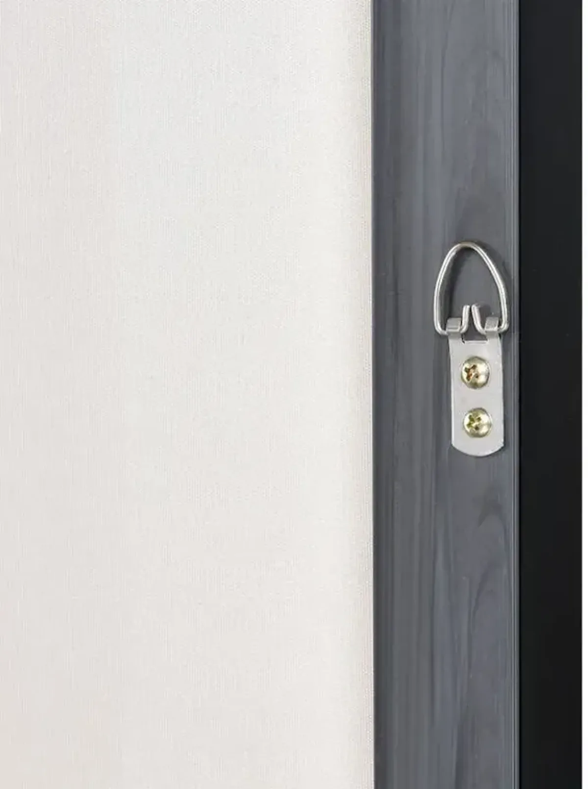 Black and Yellow Abstract Framed Art 71"W x 47"H